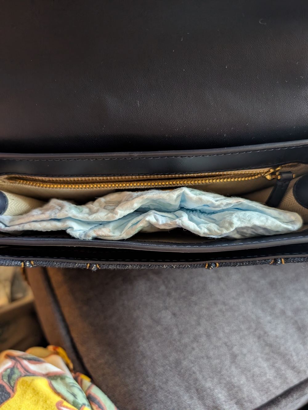 Tory Burch Denim Kira Shoulder Bag - Picture 12 of 13